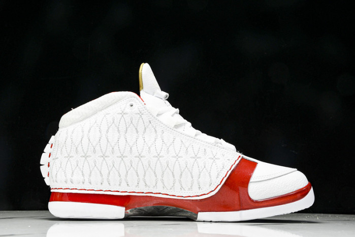 Jordan 23 White Varsity Red - 318376-161