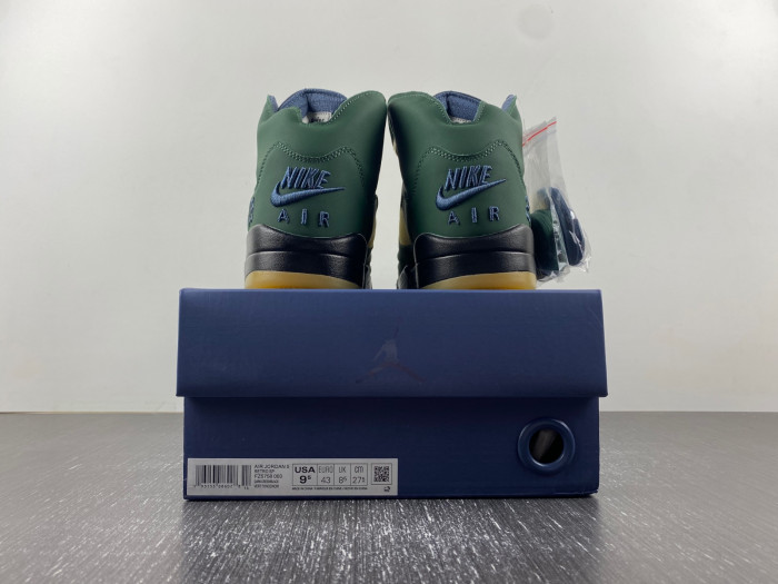 Air Jordan 5 "Navy Green” FZ5758-003