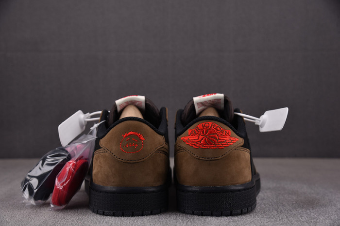 Travis Scott x Air Jordan 1 Low OG Velvet Brown DM7866-205