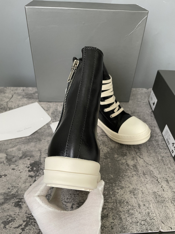 RICK OWENS SNEAKERS COPSHOE OR-high top 01