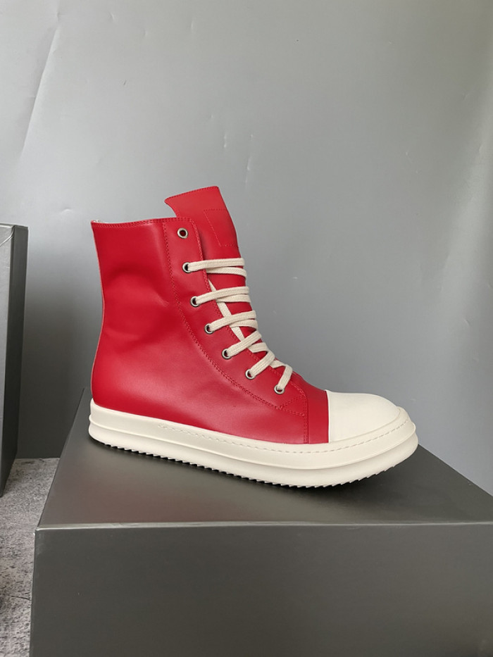 RICK OWENS SNEAKERS COPSHOE OR-high top 03