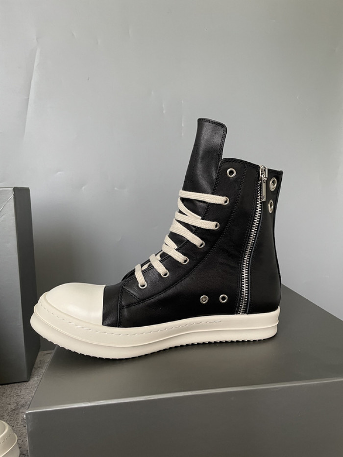 RICK OWENS SNEAKERS COPSHOE OR-high top 06