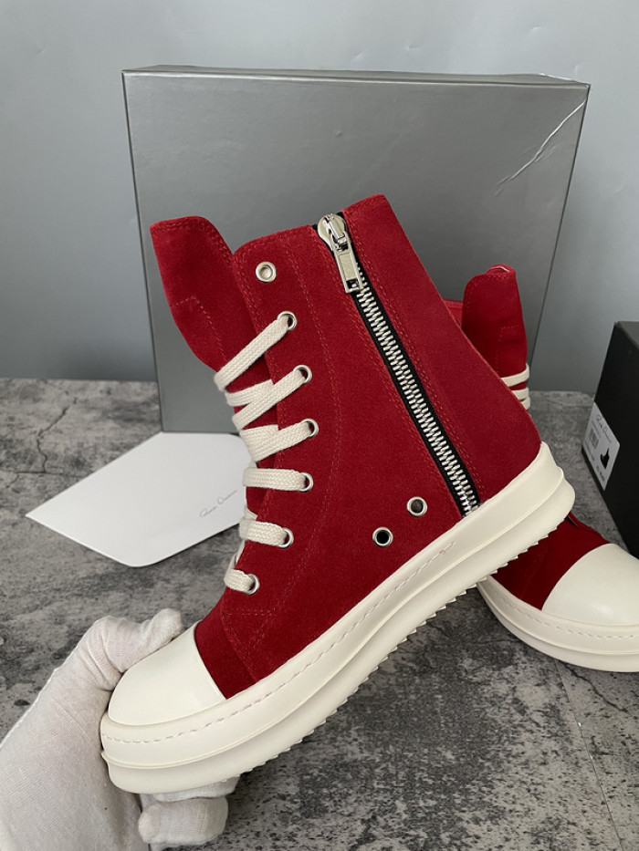 RICK OWENS SNEAKERS COPSHOE OR-high top 08