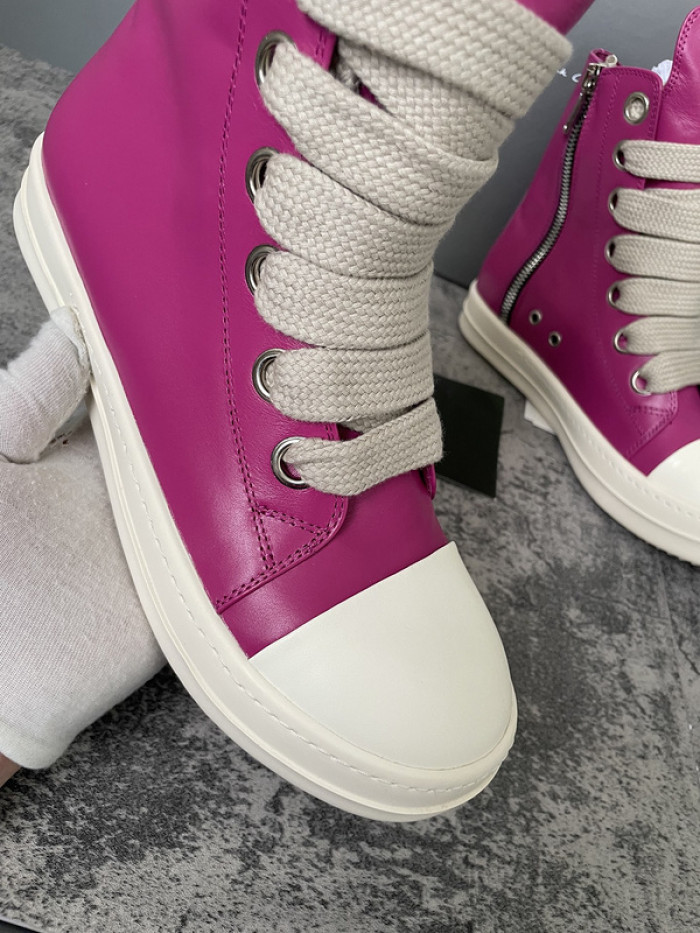 RICK OWENS SNEAKERS COPSHOE OR-high top 17