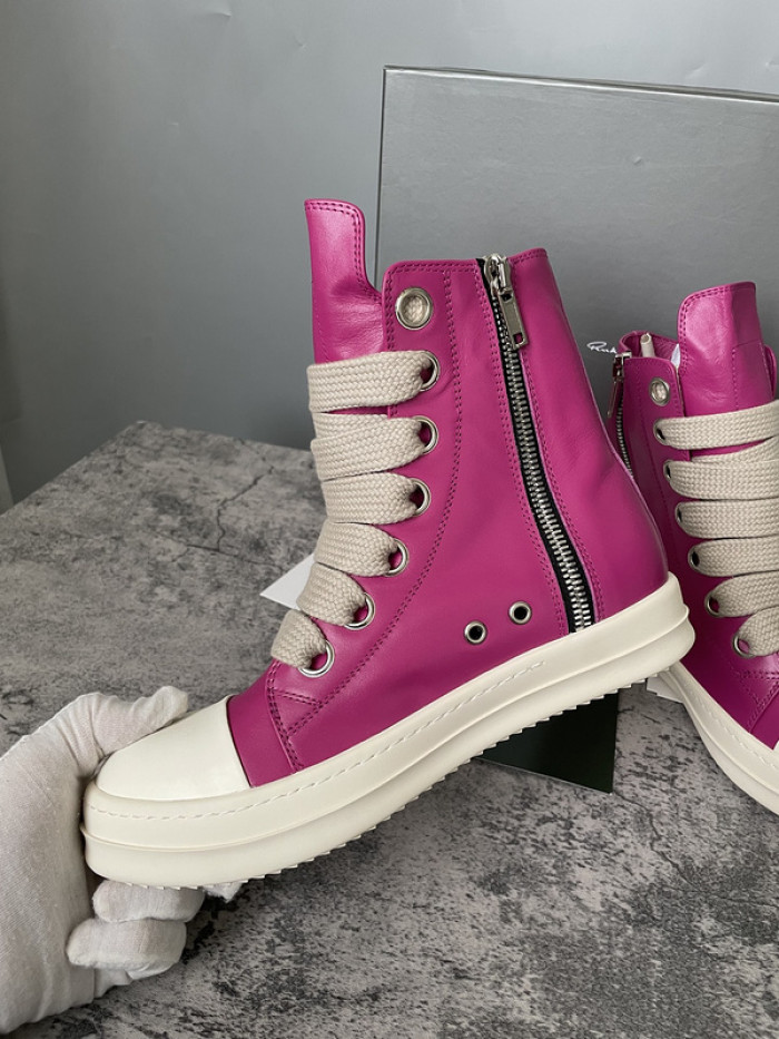 RICK OWENS SNEAKERS COPSHOE OR-high top 17