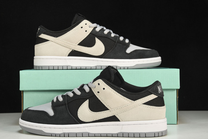 SB Zoom Dunk Low Pro Black Wolf Grey White   854866-001