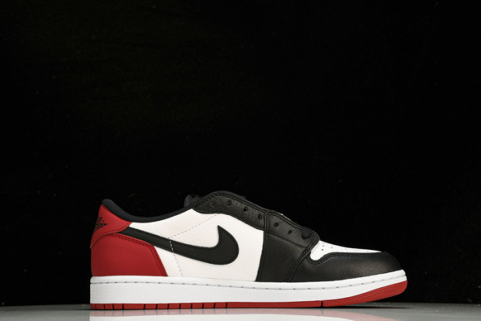 Jordan 1 Retro Low OG Black Toe - CZ0790-106