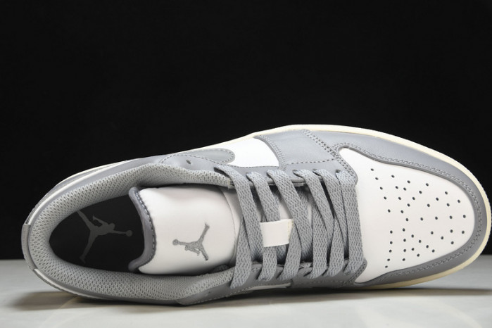 Air Jordan 1 Low Vintage Stealth Grey  553558-053