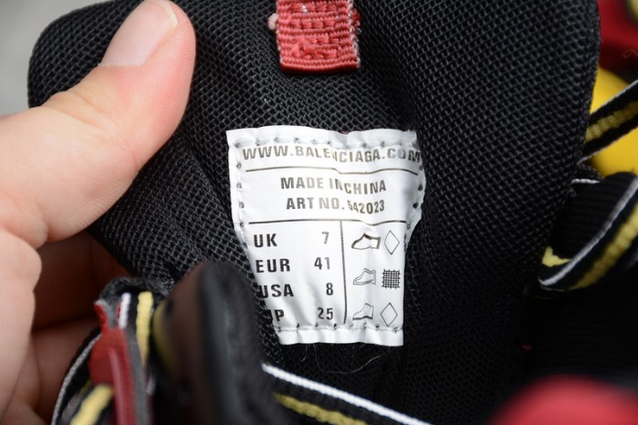 BL SNEAKER TESS.S.GOMMA BLACK RED 542023 W1GB9 6509