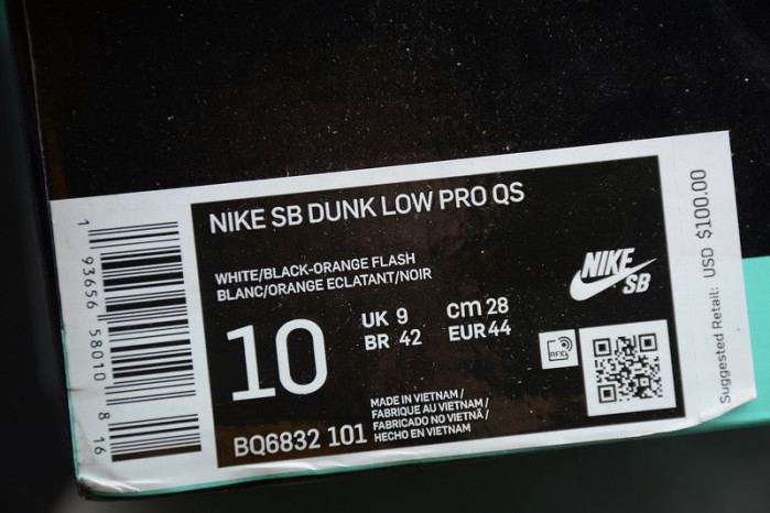 NIKE SB DUNK LOF ROSWELL RAYGUN WHITE BQ6832-101