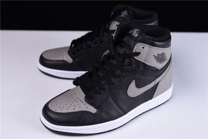 Air Jordan 1 Retro High OG Shadow Black Grey 555088-013