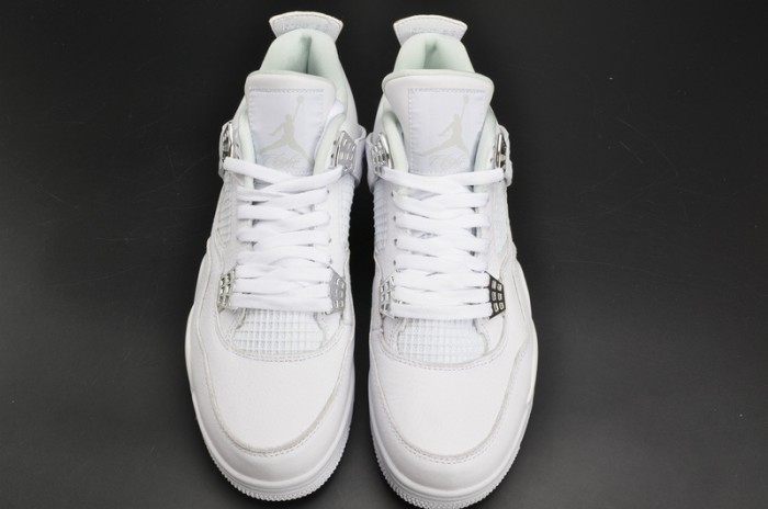 Air Jordan 4 Retro “Pure Money”  white mens 308497-100