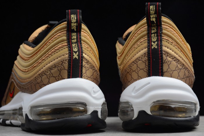NIKE AIR MAX 97 OG QS "2017 RELEASE" metallic gold 884421-700