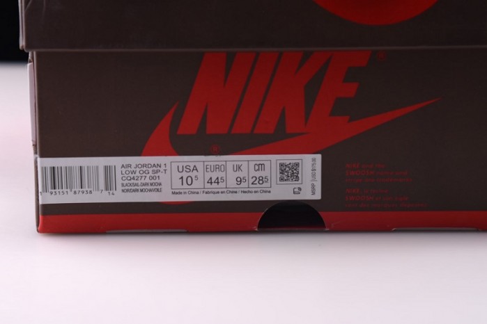 TRAVIS SCOTT AIR JORDAN 1 LOF DARK MOCHA CQ4277-001