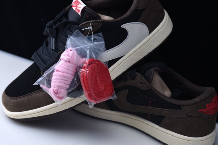TRAVIS SCOTT AIR JORDAN 1 LOF DARK MOCHA CQ4277-001